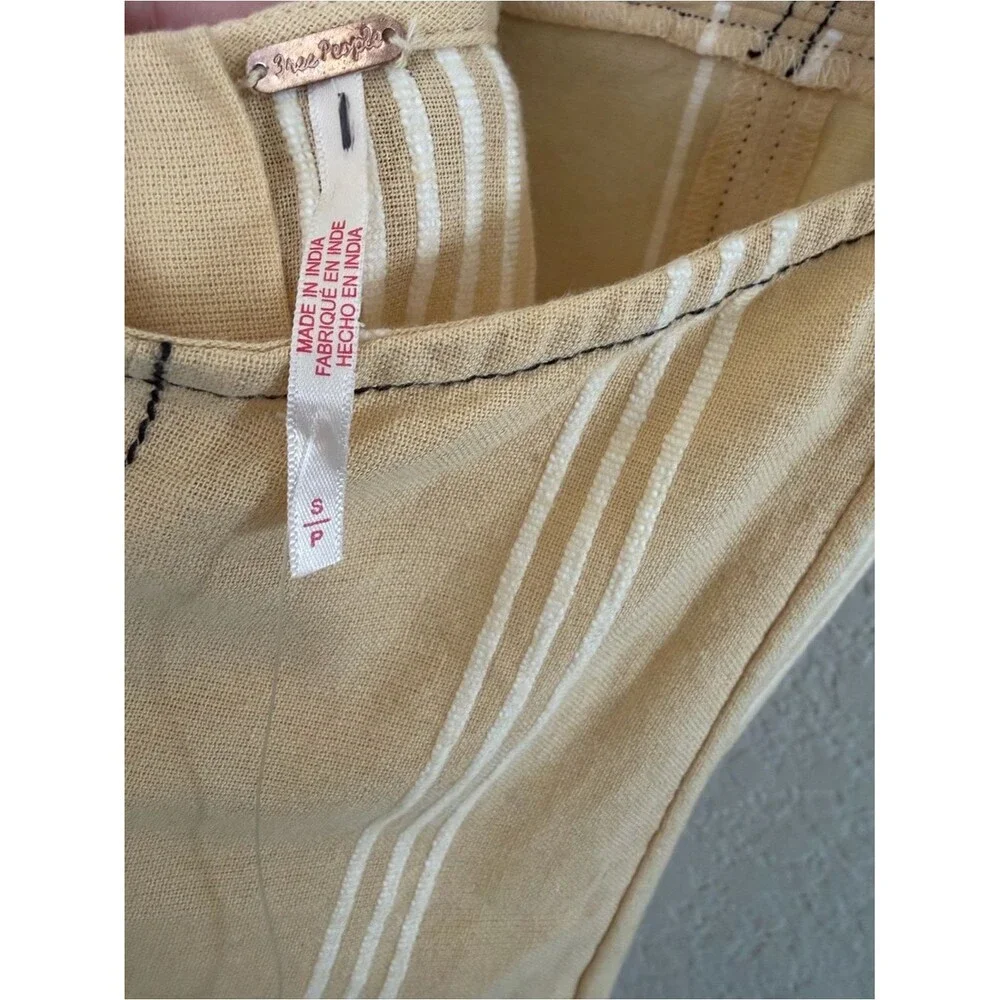 Free People soft yellow